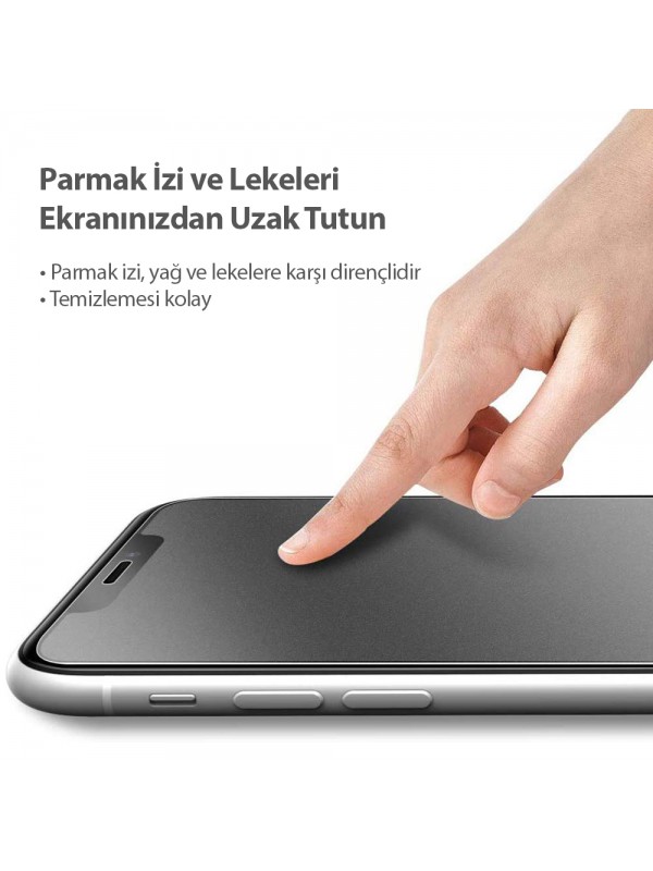 Bufalo General Mobile GM 21 Ekran Koruyucu Seramik Mat Nano 9D Tam Kaplama