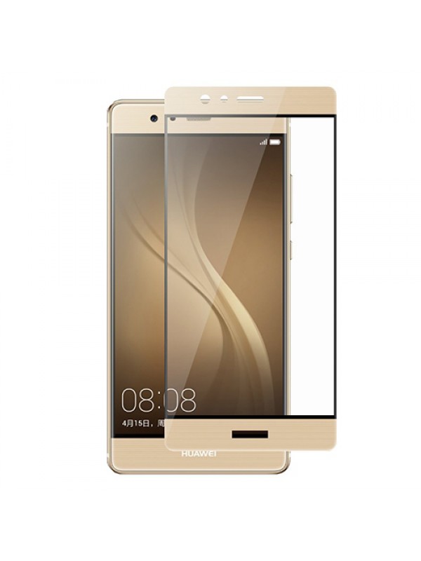 Bufalo Huawei P9 Kavisli 3D Cam Ekran Koruyucu Gold…