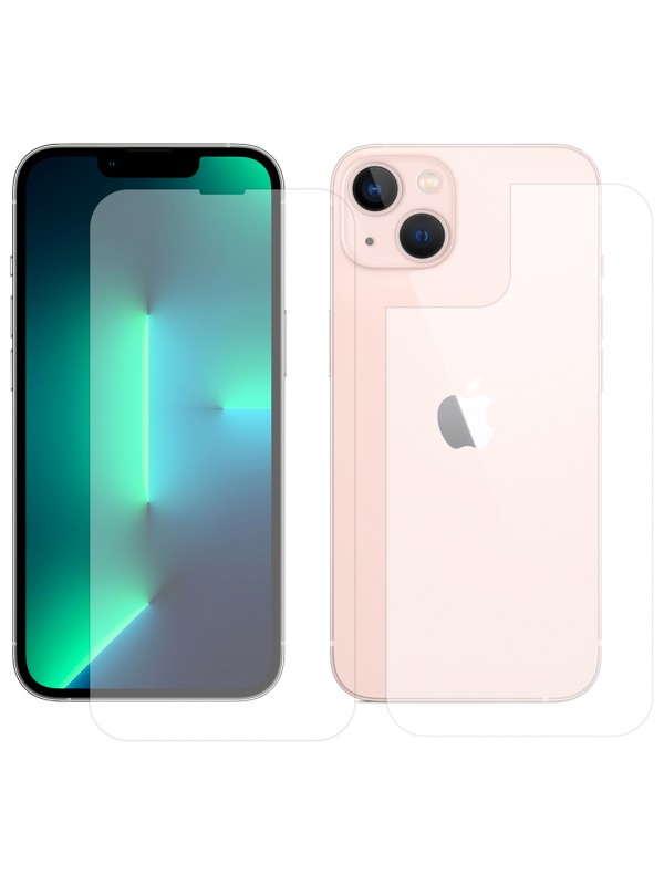 Bufalo iPhone 13 Ekran Koruyucu ÖN+ARKA FlexiGlass Nano