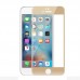 Bufalo iPhone 6-6s Kavisli 4D Cam Ekran Koruyucu Gold