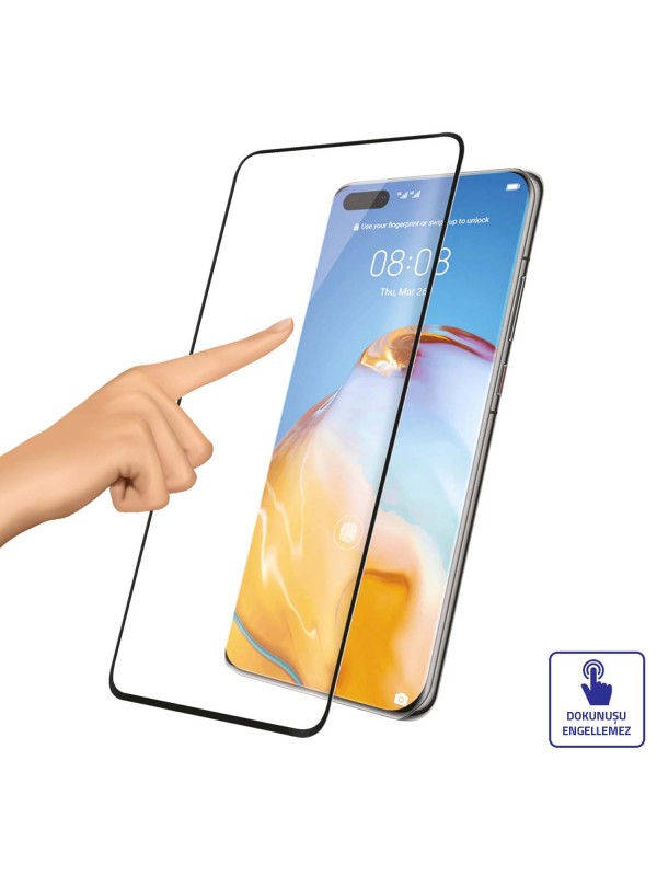 Bufalo Oppo Reno4 Lite Ekran Koruyucu 6D Nano Tam Kaplayan Siyah…