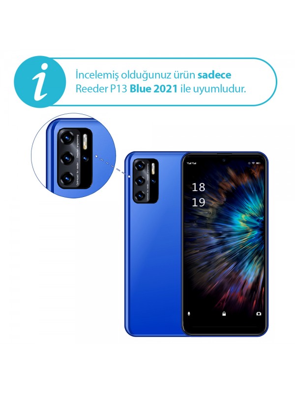 Bufalo Reeder P13 Blue 2021 FlexiGlass Nano Ekran Koruyucu