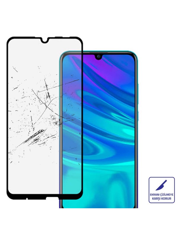 Bufalo Samsung Galaxy A02s Ekran Koruyucu 9D Temperli Cam - Siyah