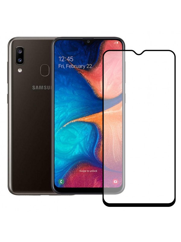 Bufalo Samsung Galaxy A20 / M30 Ekran Koruyucu Seramik Mat Nano 9D Tam Kaplama Siyah