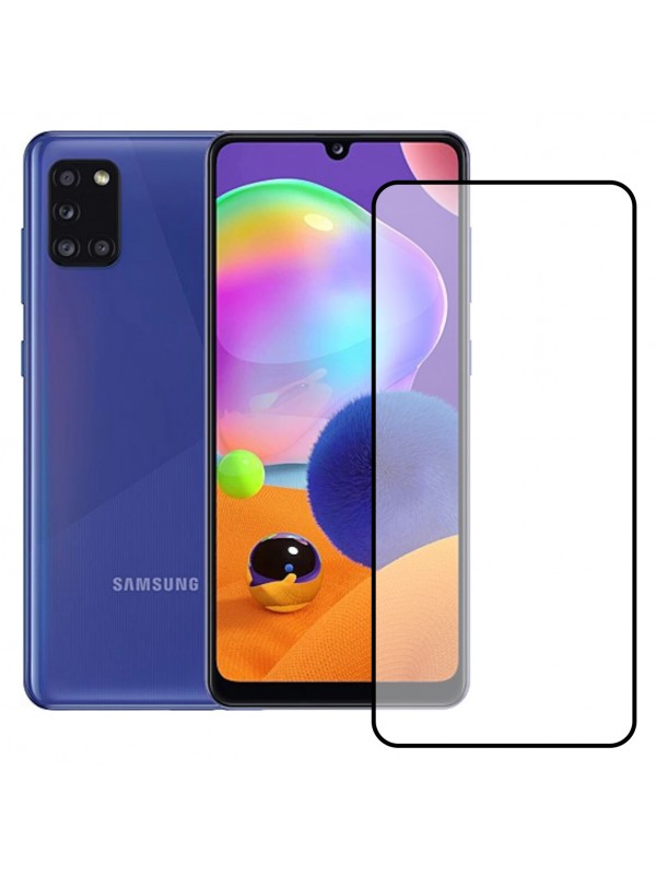 Bufalo Samsung Galaxy A31 Ekran Koruyucu Seramik Mat Nano 9D Tam Kaplama Siyah