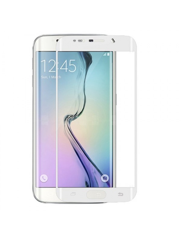 Bufalo Samsung S6 EDGE - Esnek Pet Ekran Koruyucu Kenar Kavisli Beyaz…