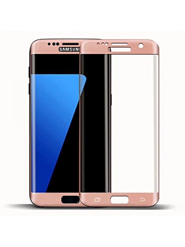 Bufalo Samsung S7 EDGE (G935) Kavisli 4D Cam Ekran Koruyucu Rose …