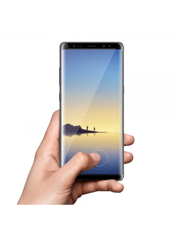 Bufalo Samsung S8 Plus (G955) Kavisli 4D Cam Ekran Koruyucu Şeffaf