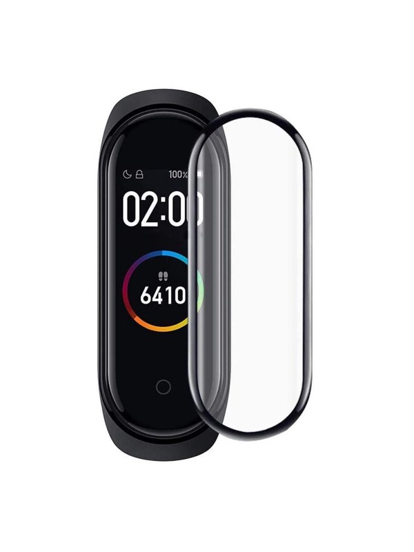 Bufalo Xiaomi Mi Band 5 Ekran Koruyucu 3D Kavisli PMMA Nano Siyah Çer…