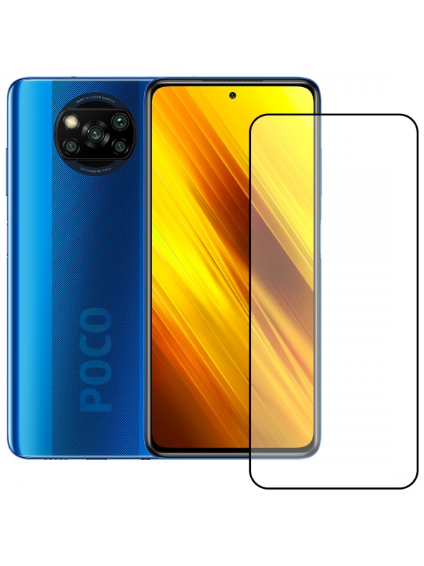 Bufalo Xiaomi Poco X3 NFC Ekran Koruyucu 9D Temperli Cam