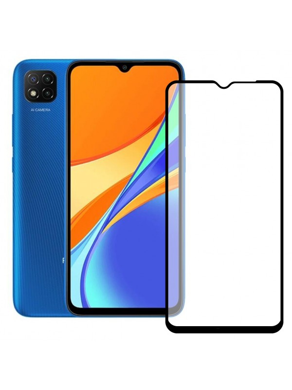 Bufalo Xiaomi Redmi 9A / 9C Ekran Koruyucu 9D Temperli Cam - Siya…