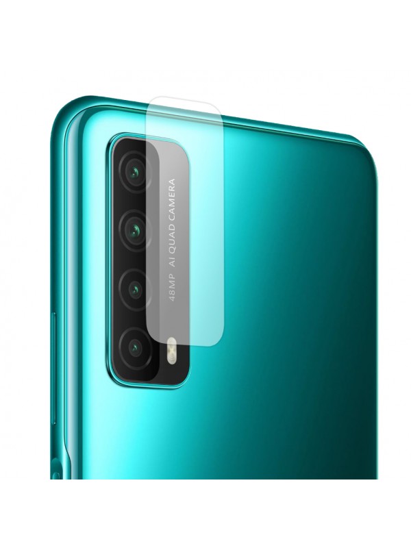 Huawei P Smart 2021 Kamera Lens Koruyucu Nano Cam Şeffaf Tam Kaplama