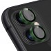 iPhone 11 Kamera Lens Koruyucu Cam Metal Kenarlı 2li Set