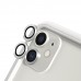 iPhone 11 Kamera Lens Koruyucu Cam Metal Kenarlı 2li Set