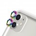 iPhone 11 Kamera Lens Koruyucu Cam Metal Kenarlı 2li Set