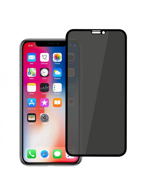 iPhone 11 Pro Hayalet Privacy Gizli Cam Ekran Koruyucu Siyah