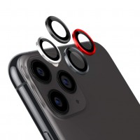 iPhone 11 Pro Kamera Lens Koruyucu Cam Metal Kenarlı 3lü Set…