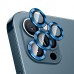 iPhone 11 Pro Kamera Lens Koruyucu Cam Metal Kenarlı 3lü Set