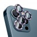 iPhone 11 Pro Kamera Lens Koruyucu Cam Metal Kenarlı 3lü Set