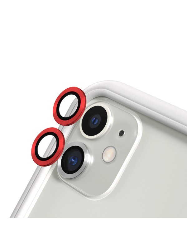 iPhone 12 Kamera Lens Koruyucu Cam Metal Kenarlı 2li Set…