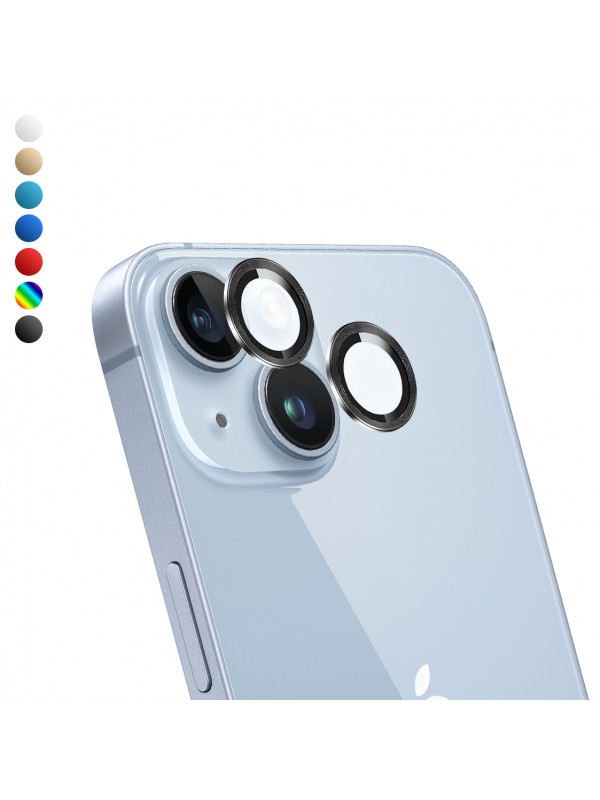 iPhone 13 / 13 Mini Kamera Lens Koruyucu Cam Metal Kenarlı 2li Set…