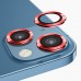 iPhone 13 / 13 Mini Kamera Lens Koruyucu Cam Metal Kenarlı 2li Set