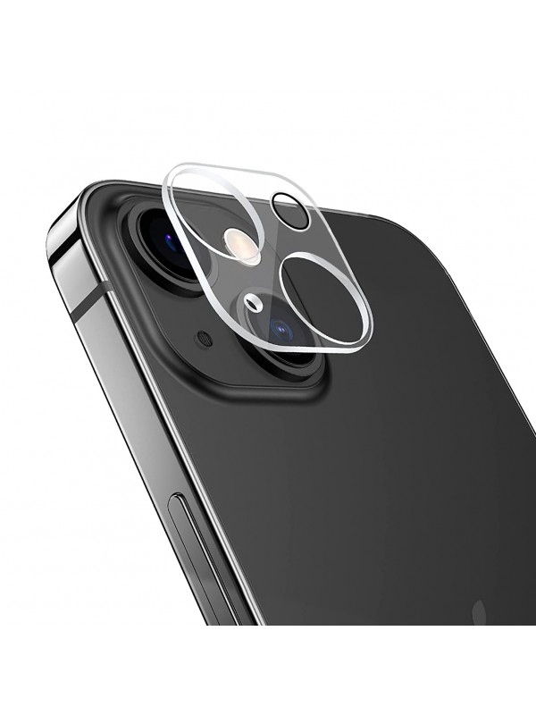 iPhone 13 Mini Kamera Lens Koruyucu 3D Cam Şeffaf Tam Kaplama