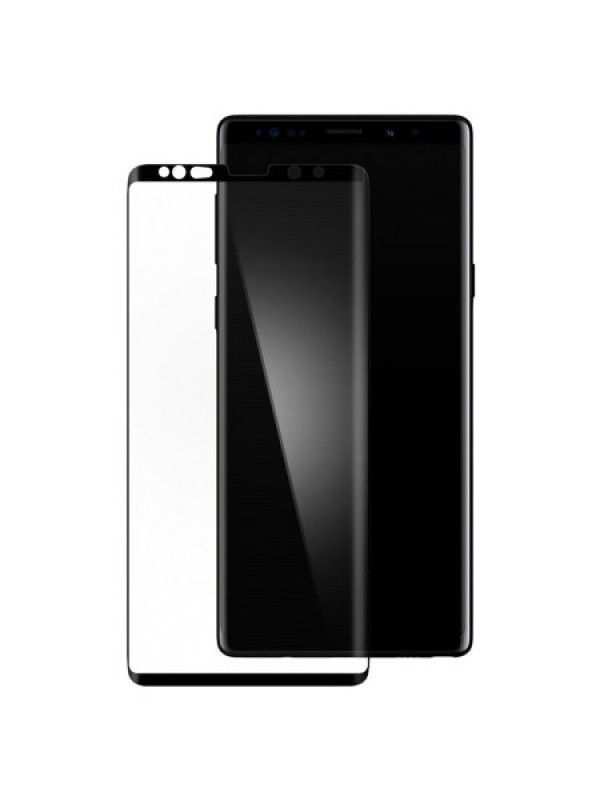 Samsung Note 9 (N960) Kavisli Tam Kaplayan NANO Ekran Koruyucu Siyah