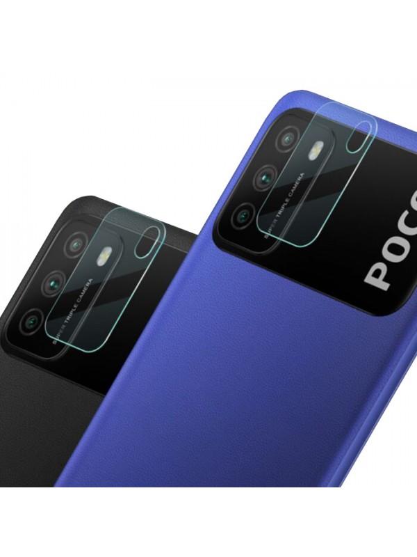 Xiaomi Poco M3 Kamera Lens Koruyucu Nano Cam Şeffaf Tam Kaplama