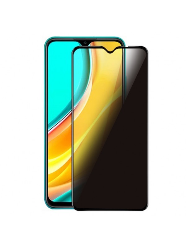 Xiaomi Redmi 9C Hayalet Privacy Gizli Cam Ekran Koruyucu Siyah…